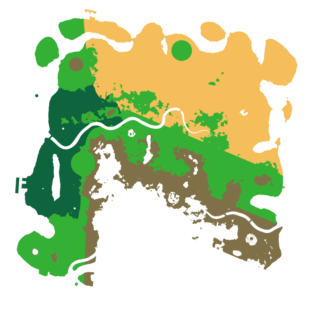 Biome Rust Map: Procedural Map, Size: 4000, Seed: 1131388686