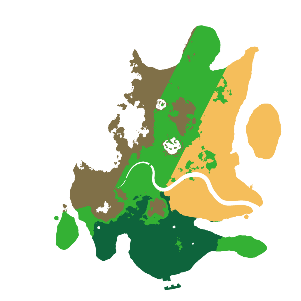 Biome Rust Map: Procedural Map, Size: 2750, Seed: 1999429446