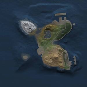 Thumbnail Rust Map: Procedural Map, Size: 1600, Seed: 1722108771, 6 Monuments