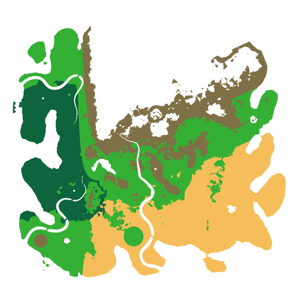 Biome Rust Map: Procedural Map, Size: 4056, Seed: 4819819