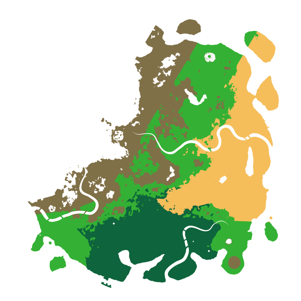 Biome Rust Map: Procedural Map, Size: 4250, Seed: 94412