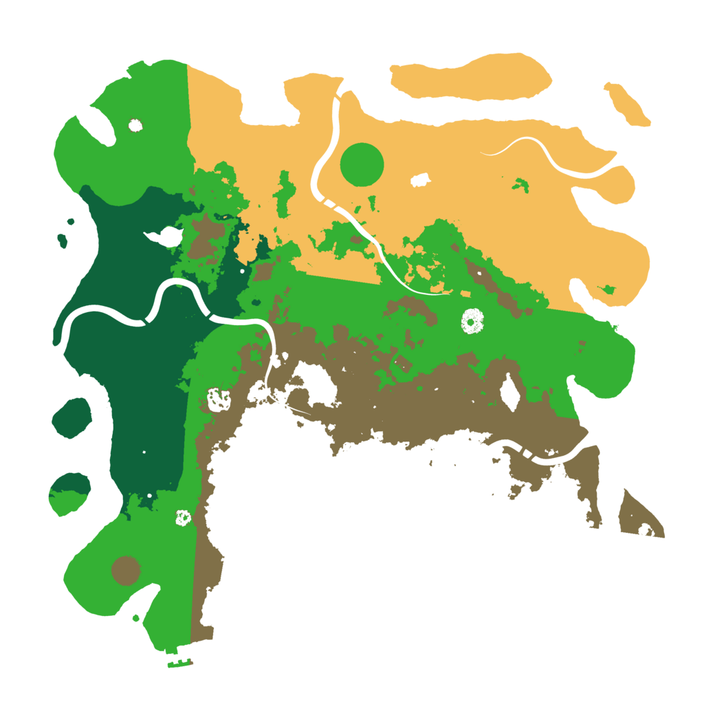 Biome Rust Map: Procedural Map, Size: 4250, Seed: 593662950