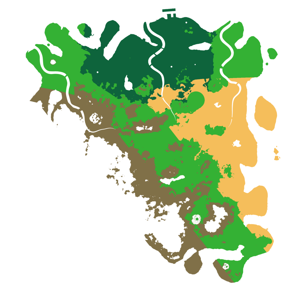 Biome Rust Map: Procedural Map, Size: 4500, Seed: 1274876