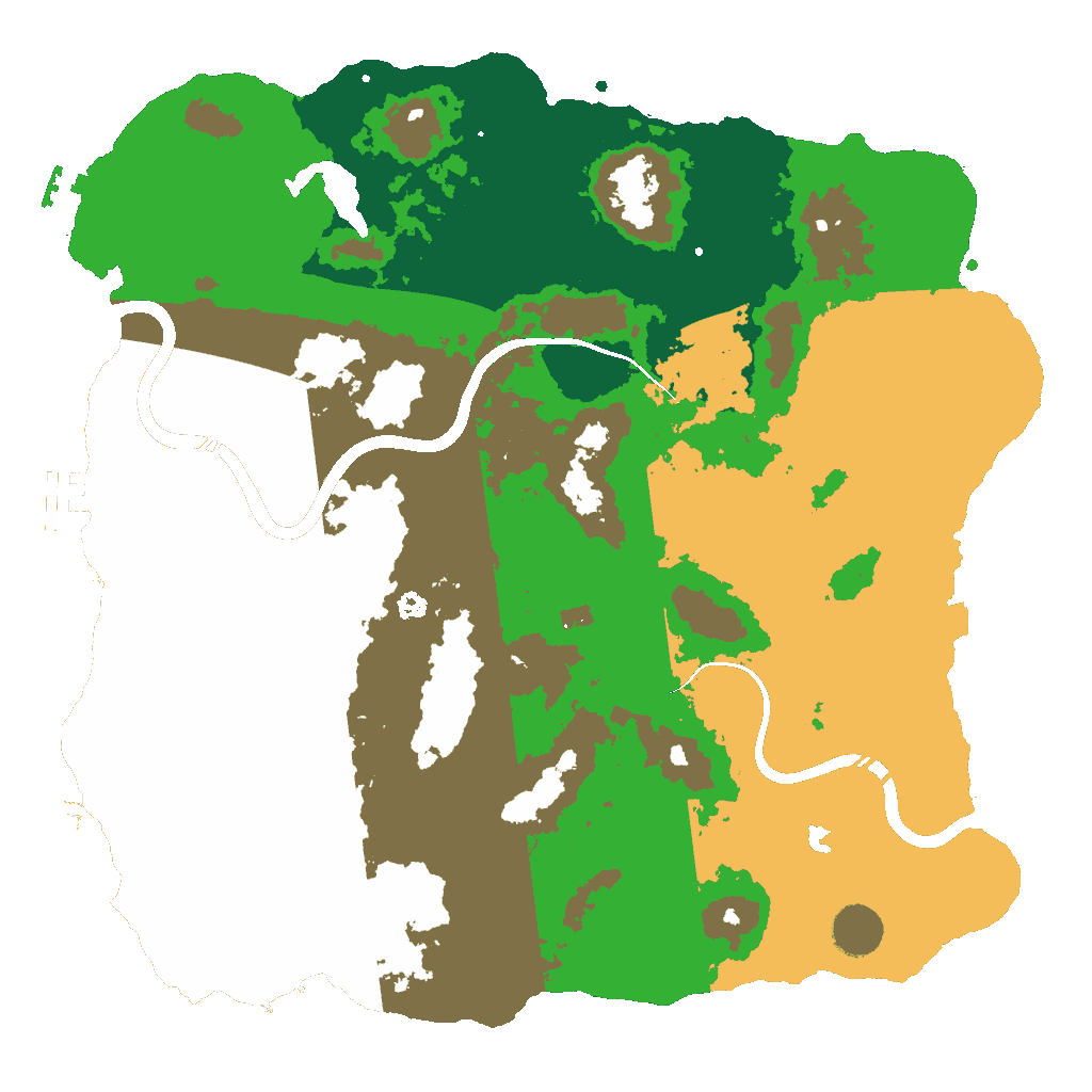 Biome Rust Map: Custom Map