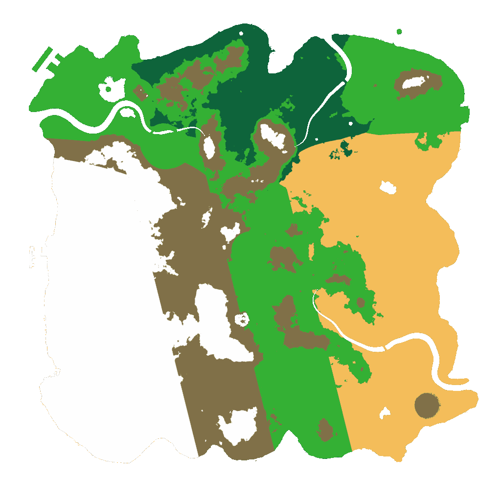 Biome Rust Map: Custom Map