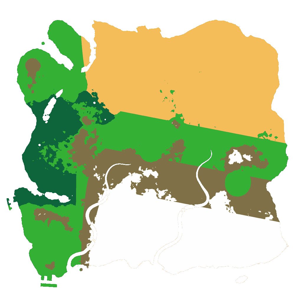 Biome Rust Map: Custom Map