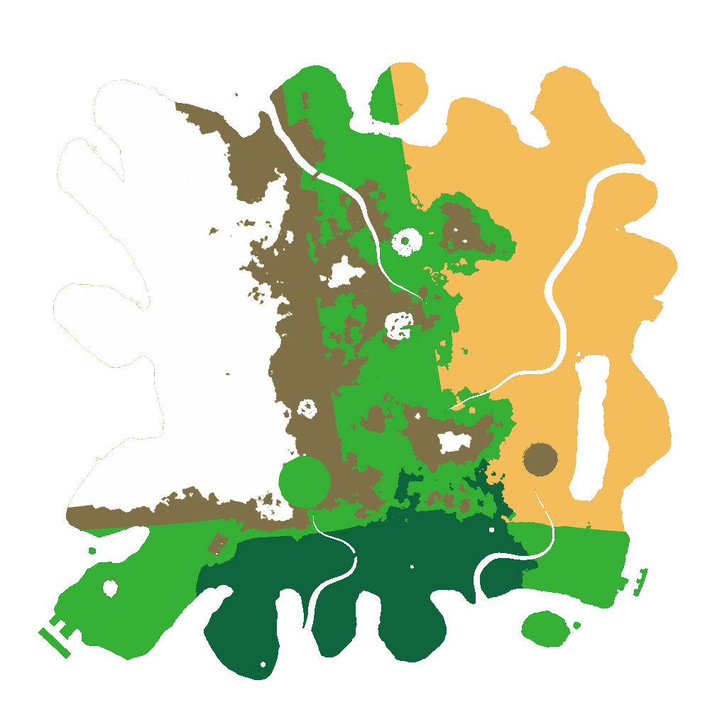 Biome Rust Map: Custom Map