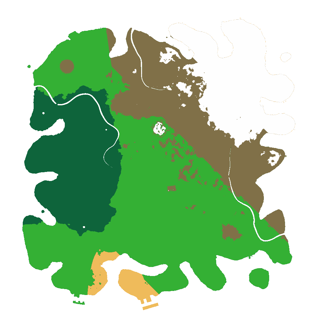 Biome Rust Map: Custom Map