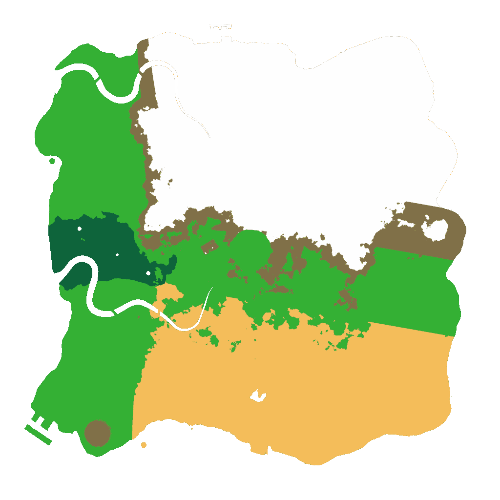 Biome Rust Map: Custom Map