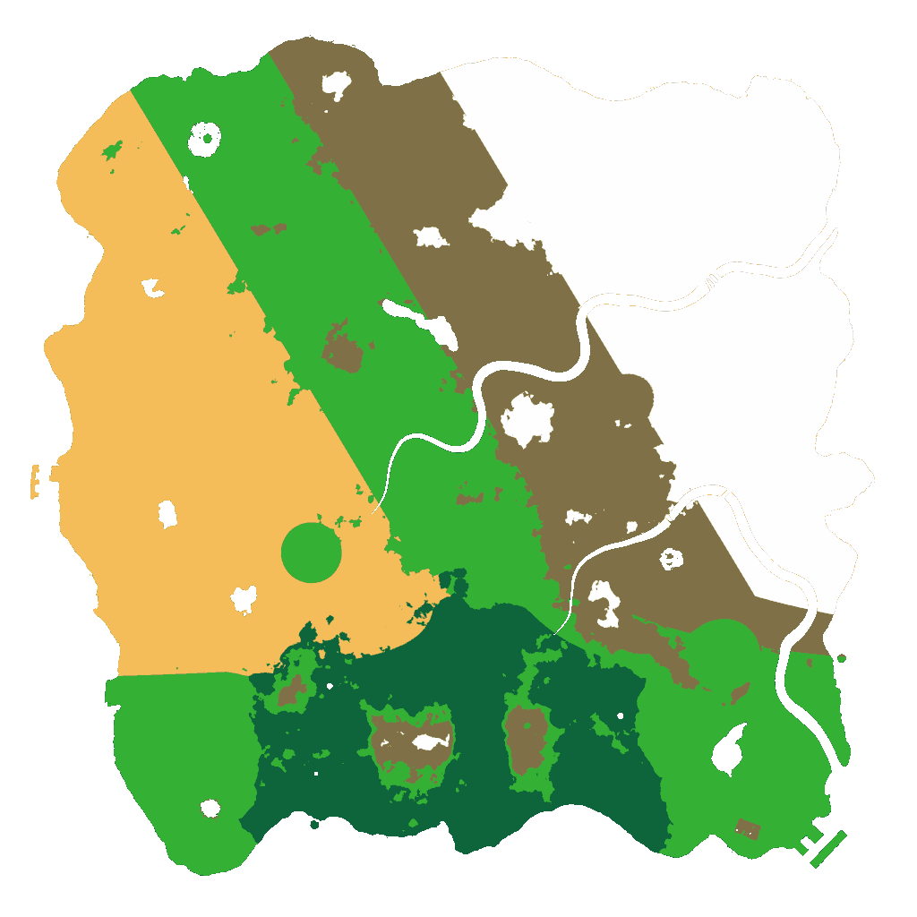 Biome Rust Map: Custom Map
