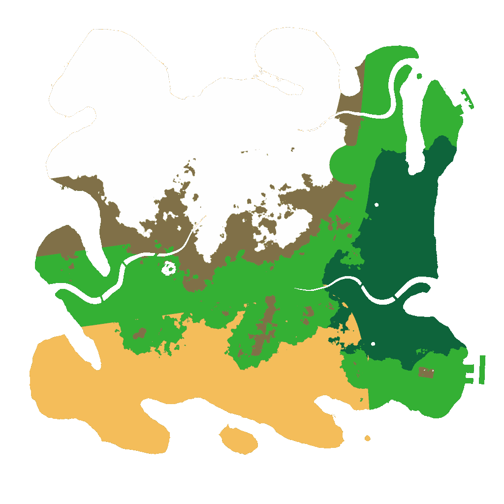 Biome Rust Map: Custom Map