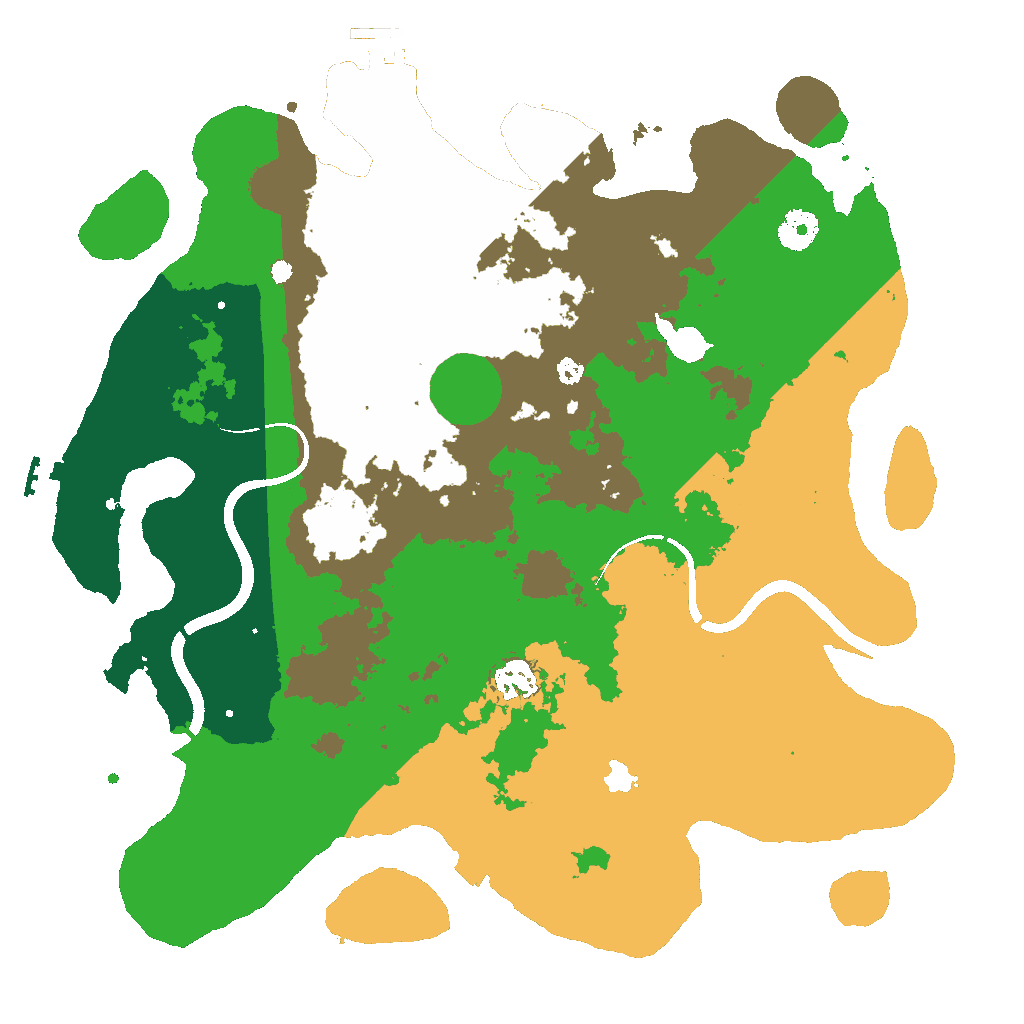 Biome Rust Map: Custom Map