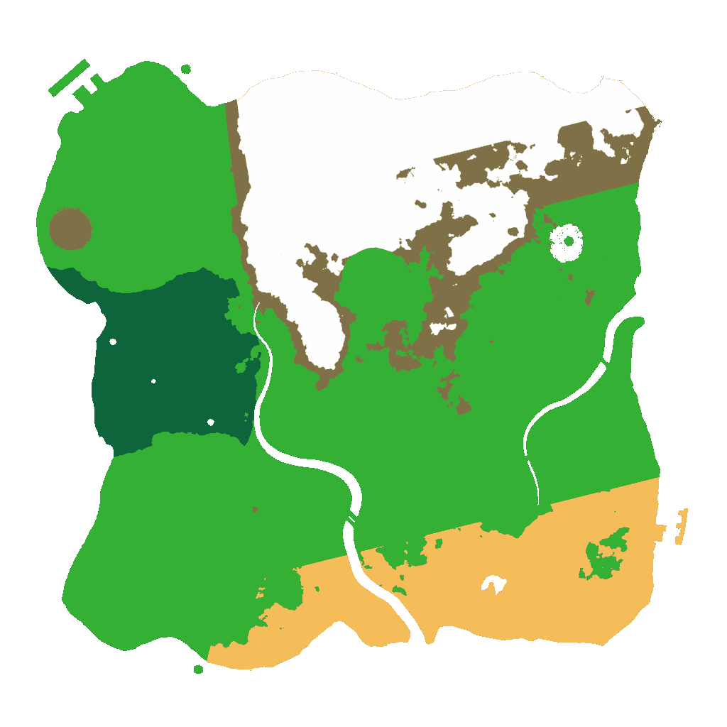 Biome Rust Map: Custom Map