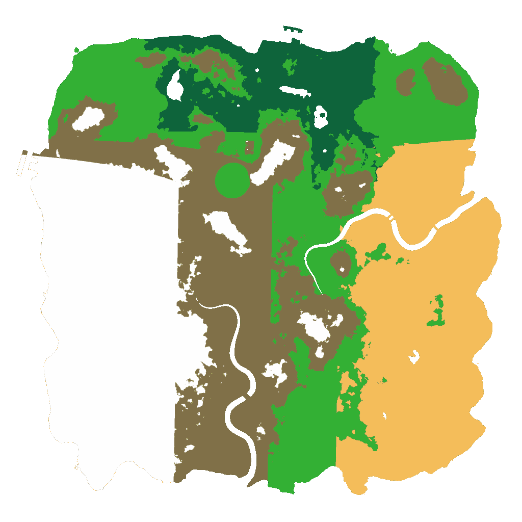 Biome Rust Map: Custom Map