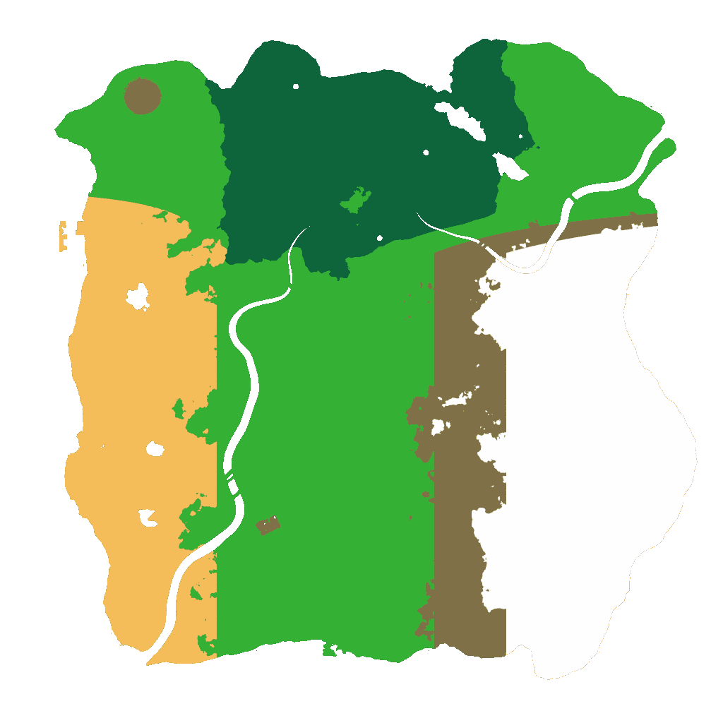 Biome Rust Map: Custom Map