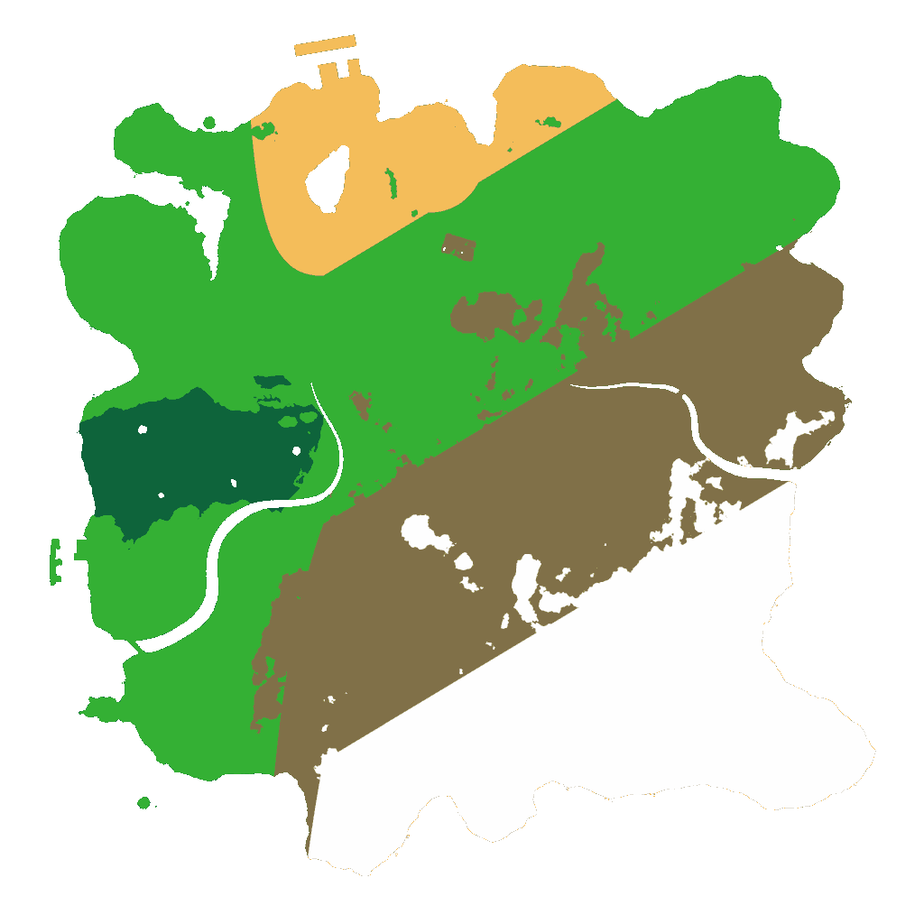 Biome Rust Map: Custom Map