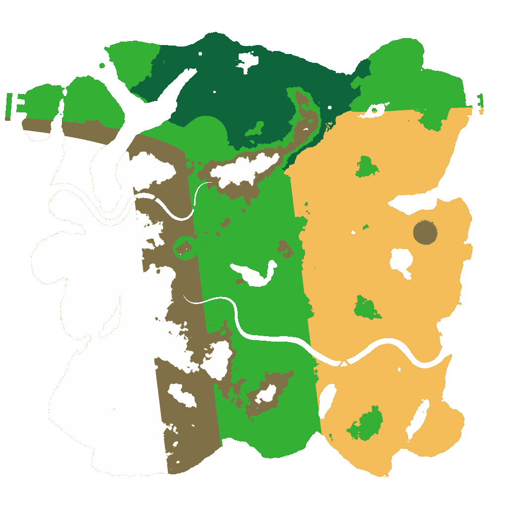 Biome Rust Map: Custom Map