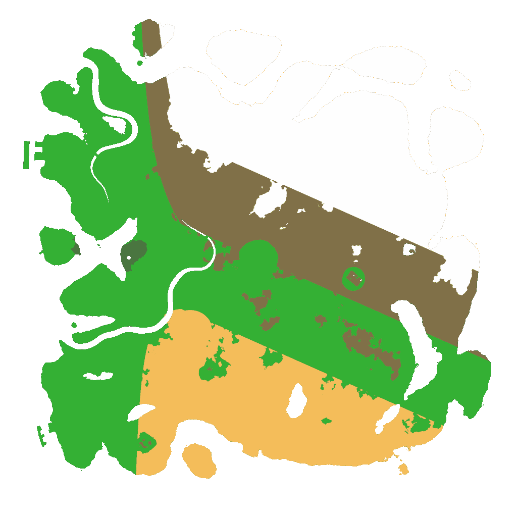 Biome Rust Map: Custom Map