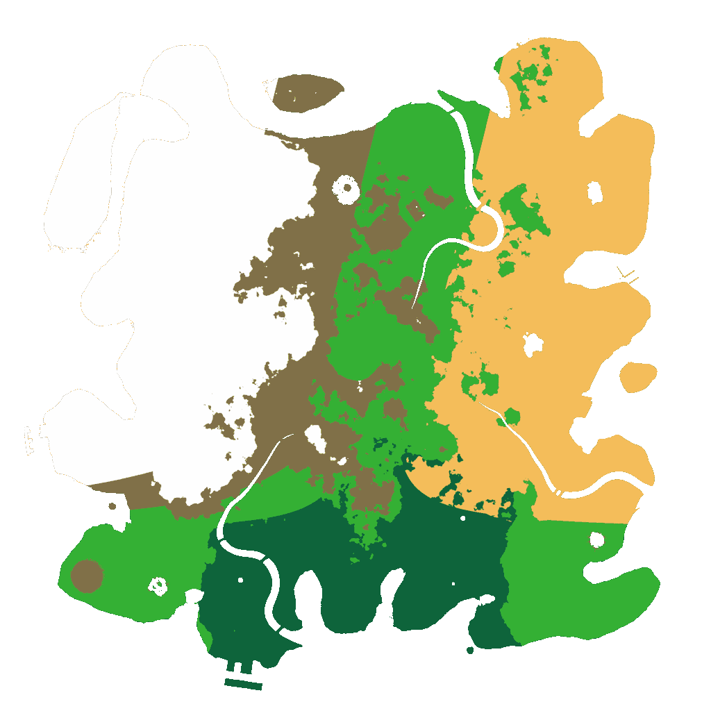 Biome Rust Map: Custom Map