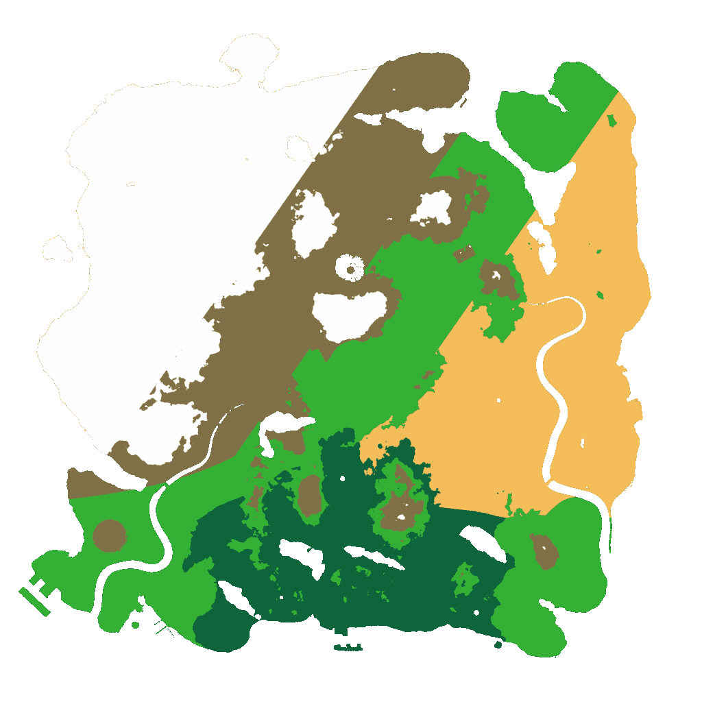 Biome Rust Map: Custom Map