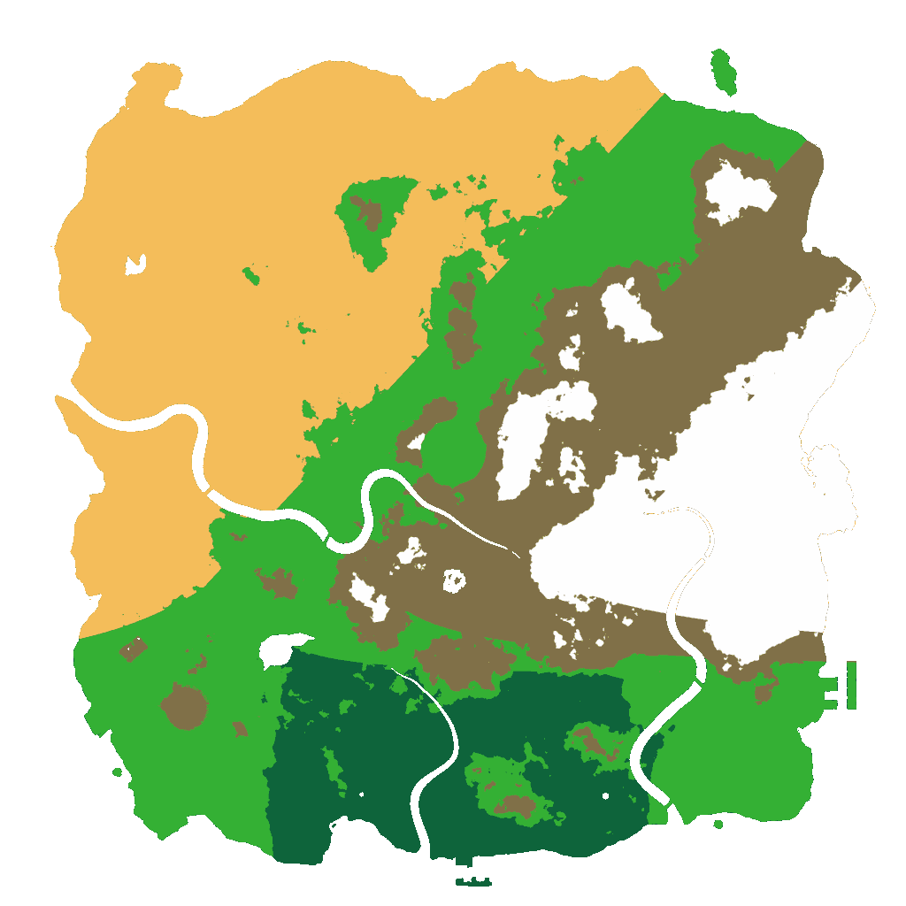 Biome Rust Map: Custom Map