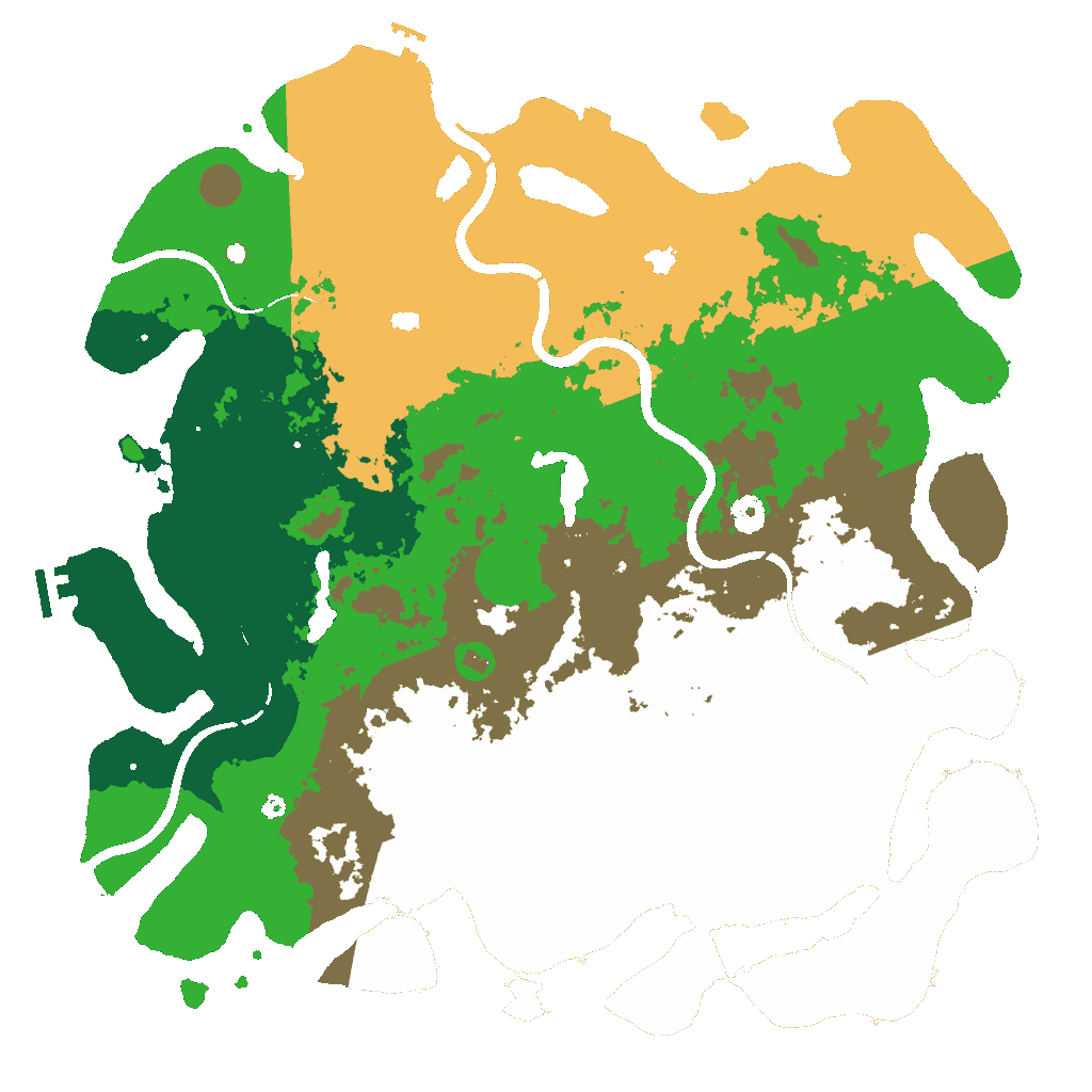 Biome Rust Map: Custom Map