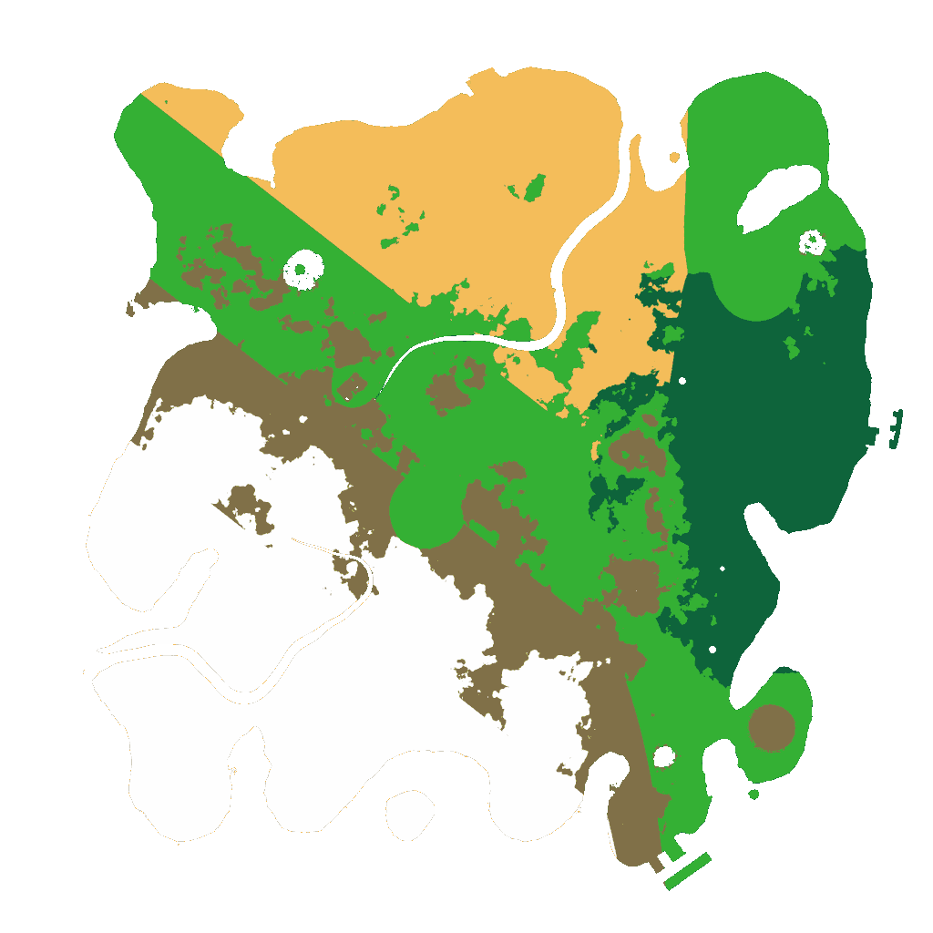 Biome Rust Map: Custom Map
