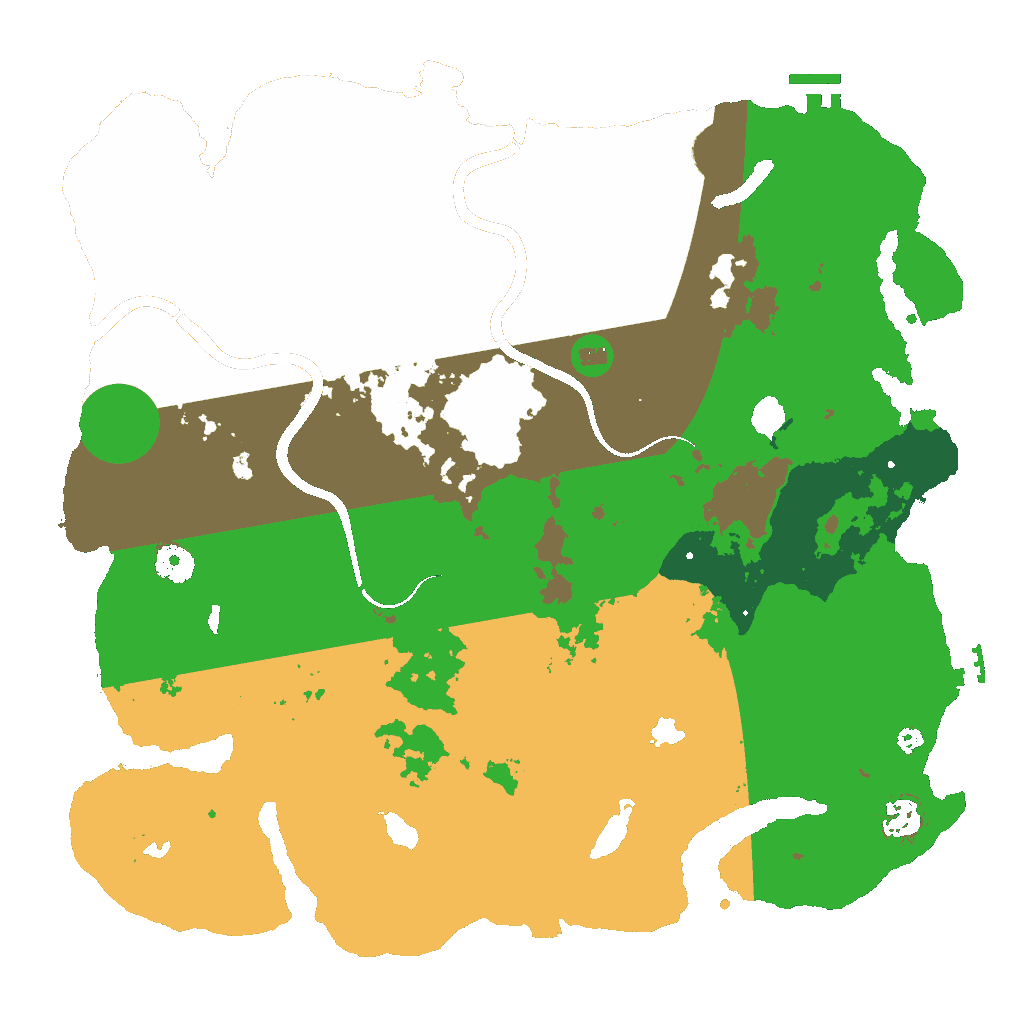 Biome Rust Map: Custom Map