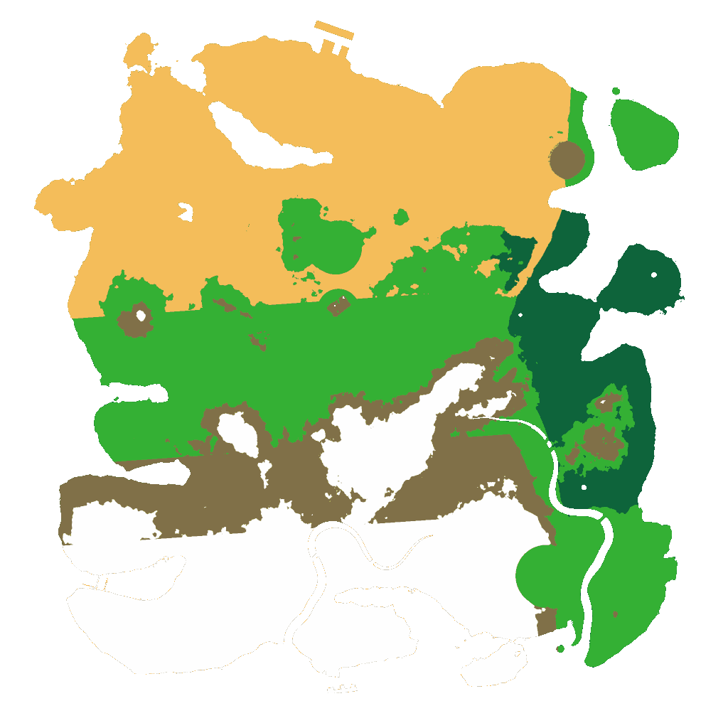Biome Rust Map: Custom Map