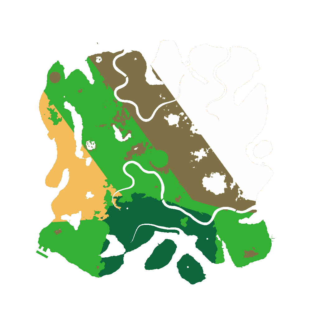 Biome Rust Map: Custom Map