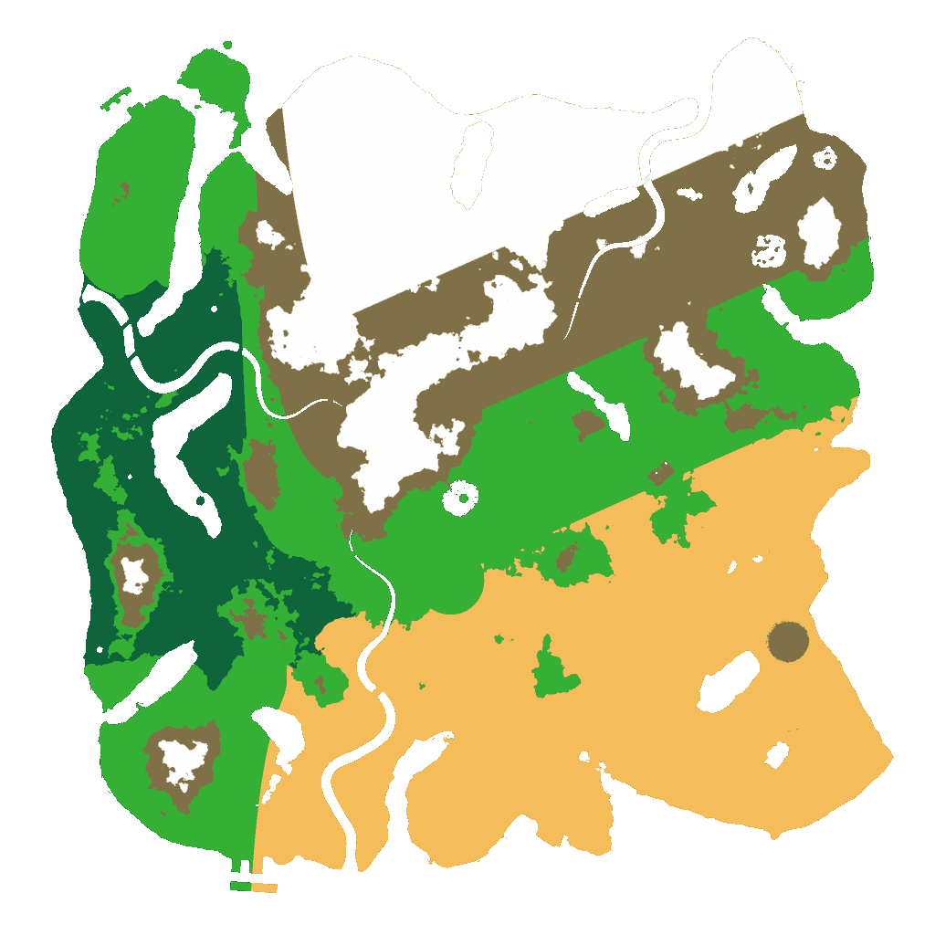 Biome Rust Map: Custom Map