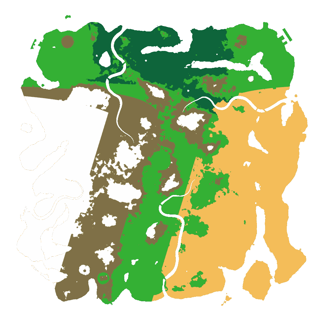 Biome Rust Map: Custom Map