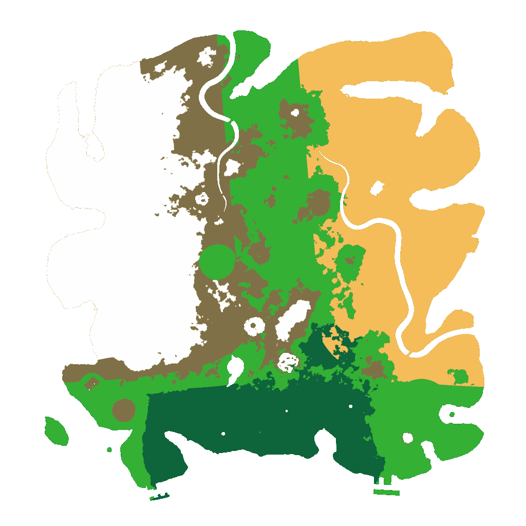 Biome Rust Map: Procedural Map, Size: 4000, Seed: 1703426073