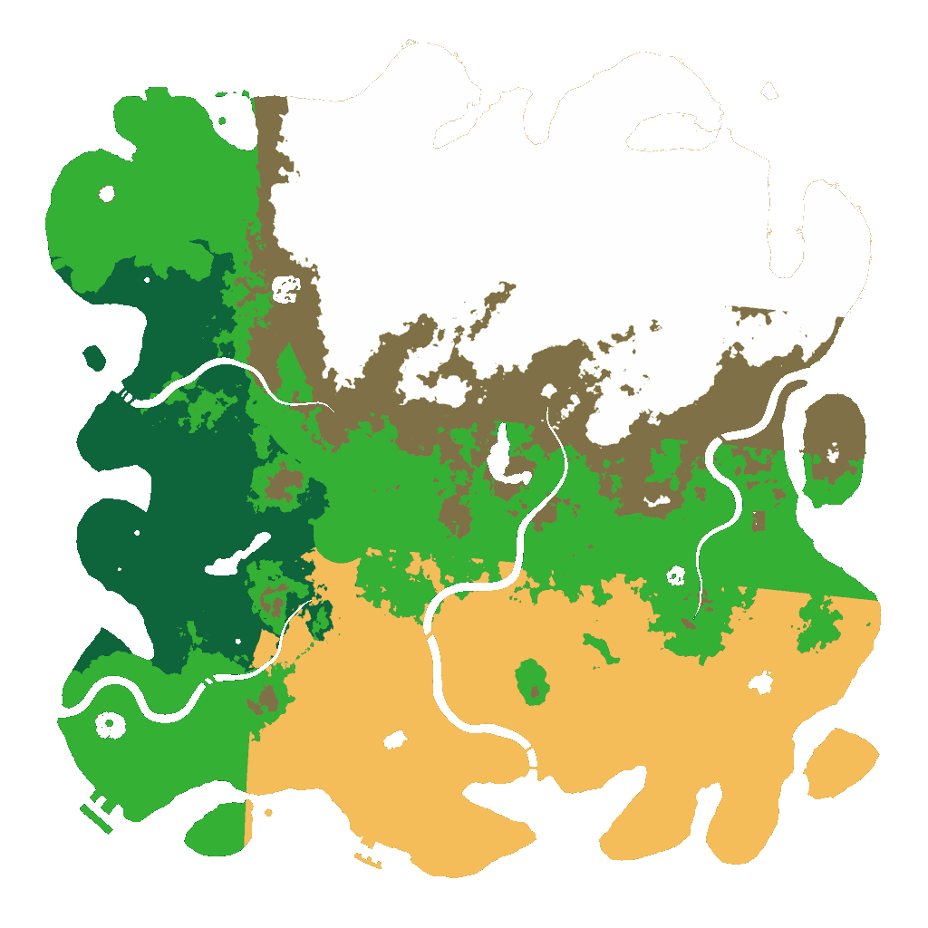 Biome Rust Map: Procedural Map, Size: 4750, Seed: 1157642226