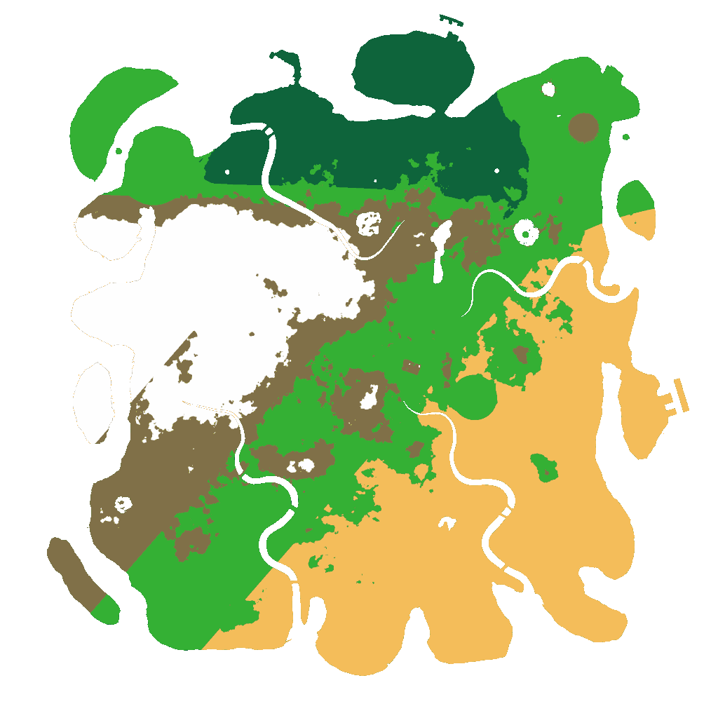 Biome Rust Map: Procedural Map, Size: 4250, Seed: 22102026