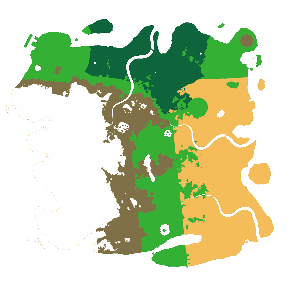 Biome Rust Map: Procedural Map, Size: 4000, Seed: 1881678901