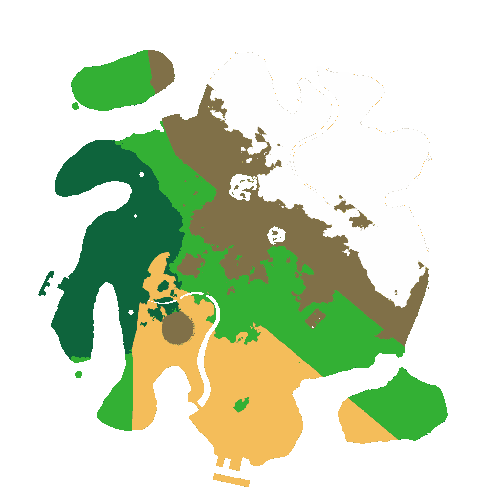 Biome Rust Map: Procedural Map, Size: 2750, Seed: 648404231