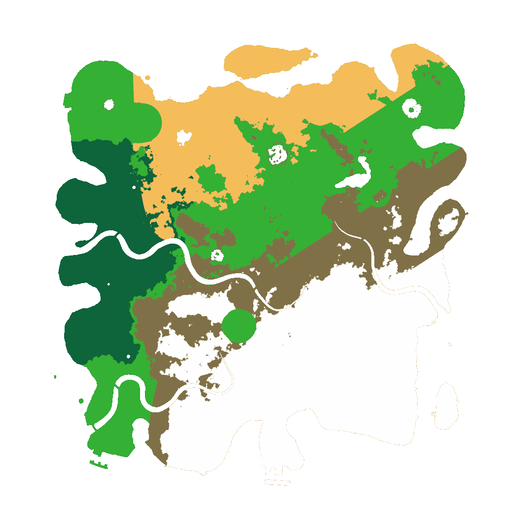 Biome Rust Map: Procedural Map, Size: 4000, Seed: 1326902474