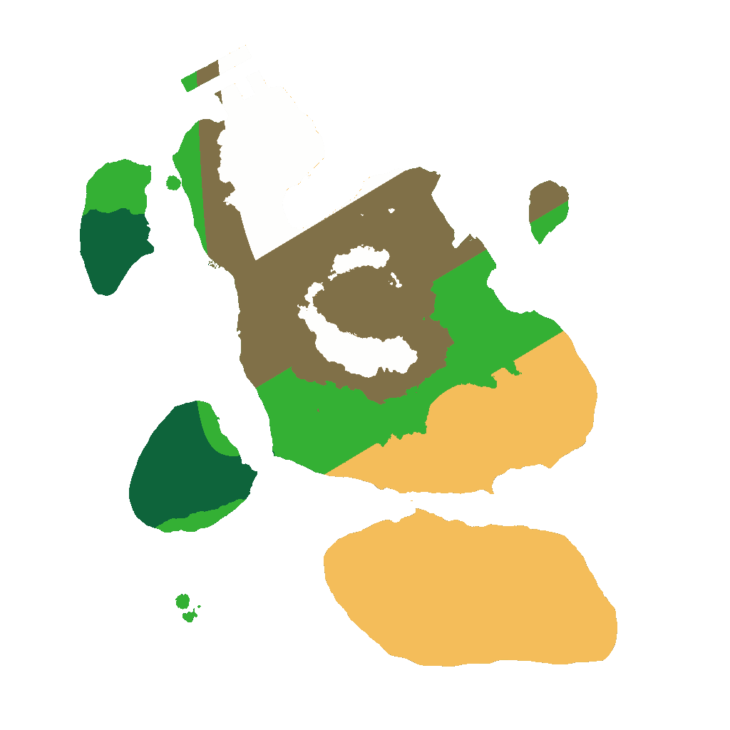 Biome Rust Map: Procedural Map, Size: 2000, Seed: 986026612