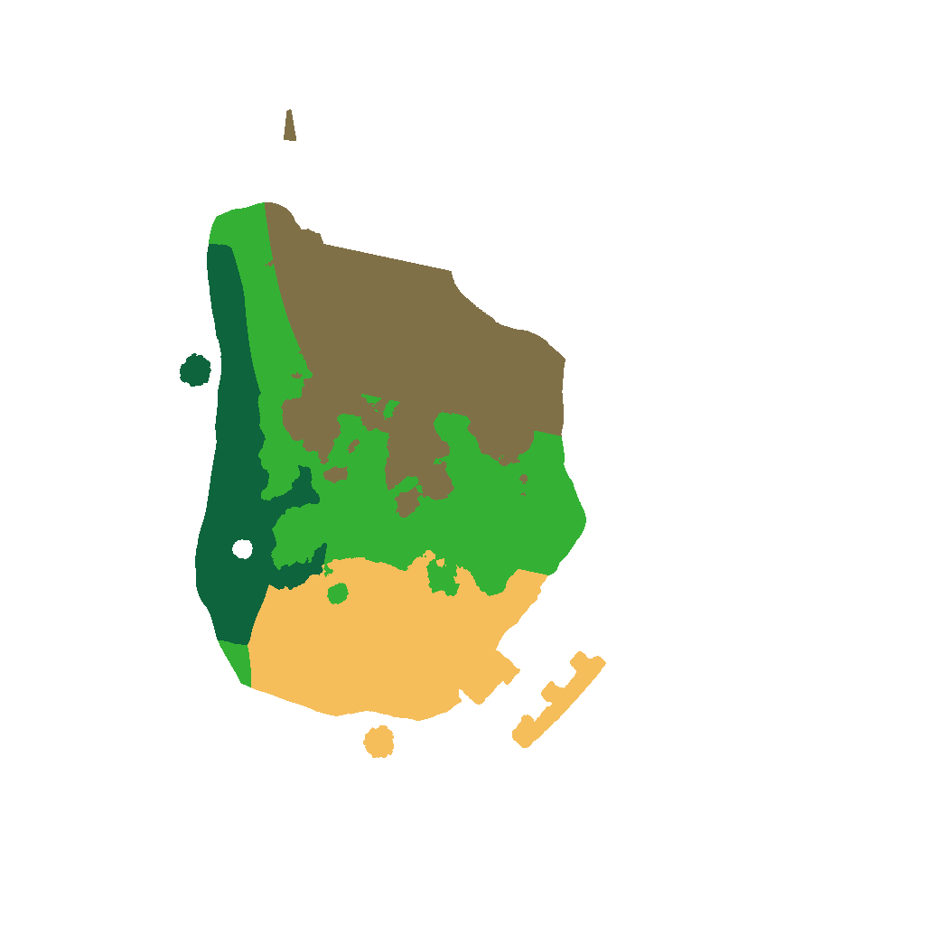 Biome Rust Map: Procedural Map, Size: 1200, Seed: 6767