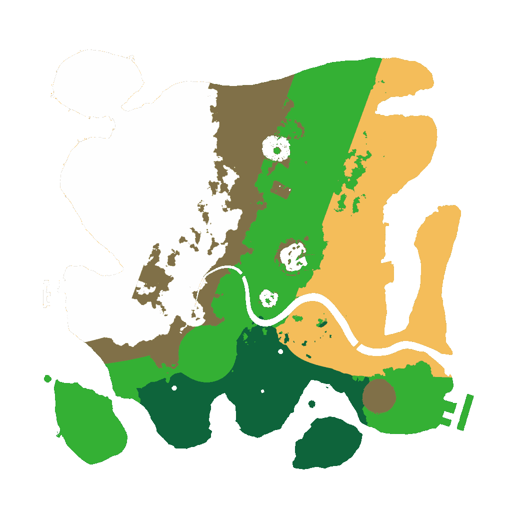 Biome Rust Map: Procedural Map, Size: 2800, Seed: 1665445540