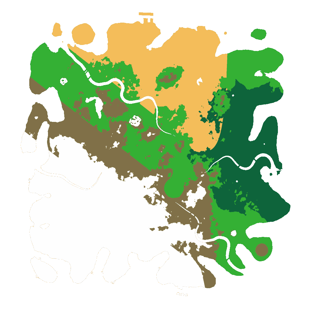 Biome Rust Map: Procedural Map, Size: 4250, Seed: 618226138