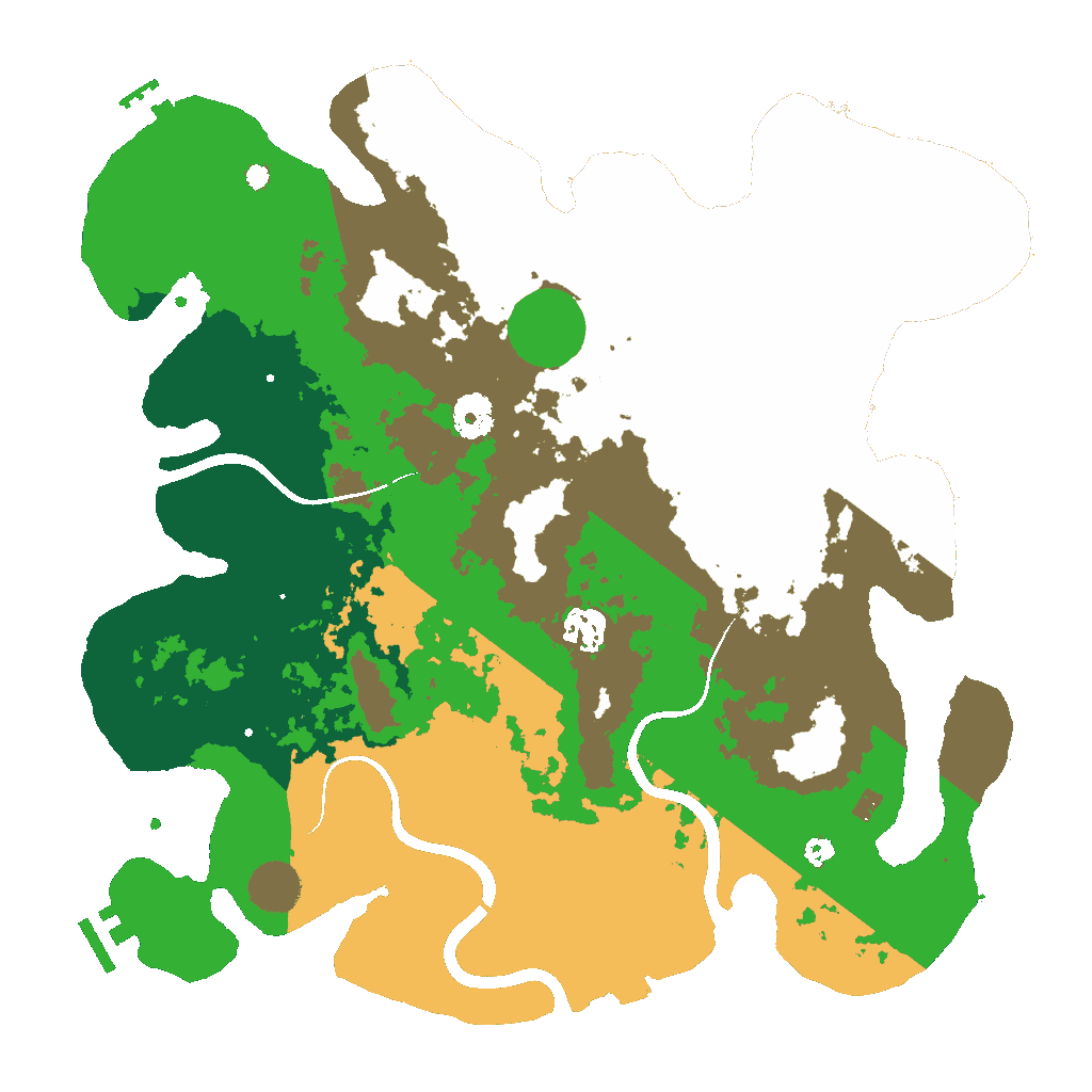 Biome Rust Map: Procedural Map, Size: 3750, Seed: 1992729230