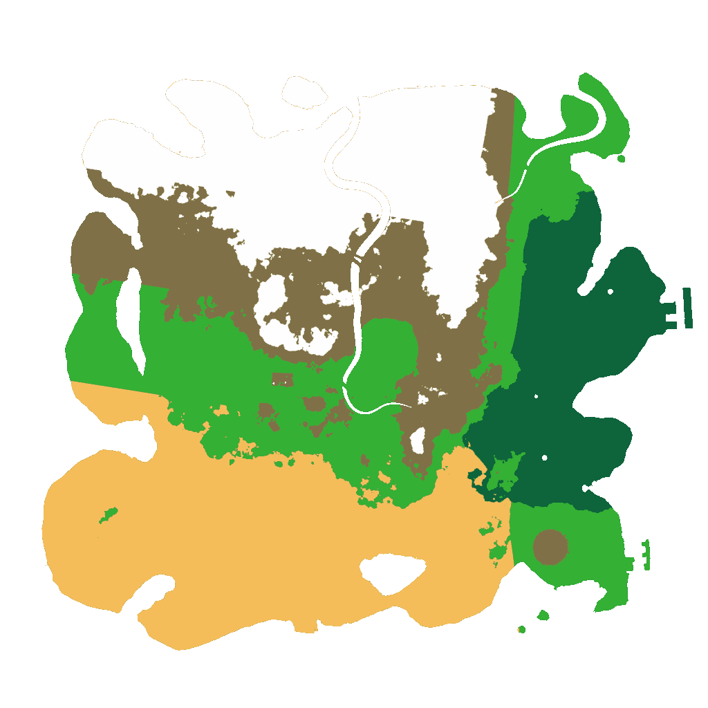 Biome Rust Map: Custom Map