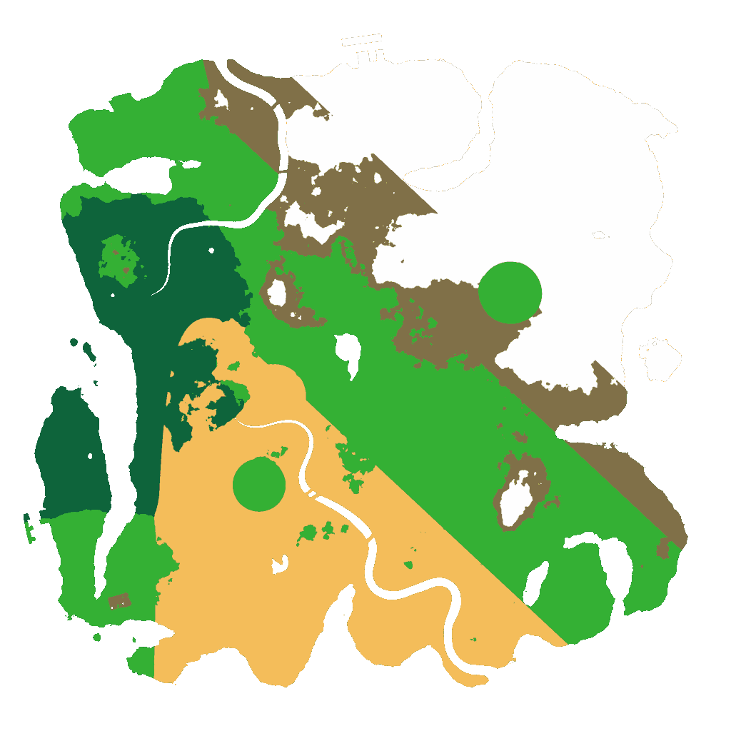 Biome Rust Map: Custom Map