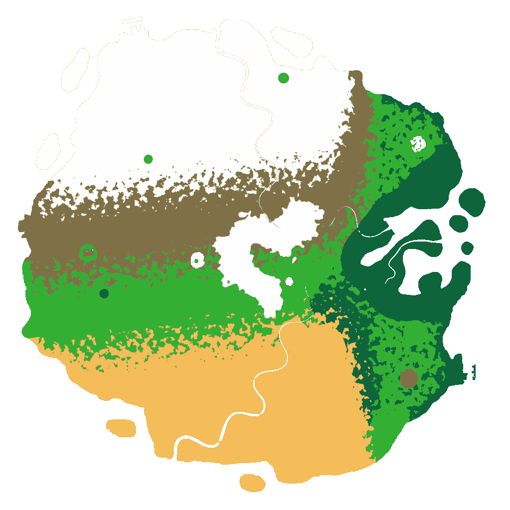 Biome Rust Map: Custom Map
