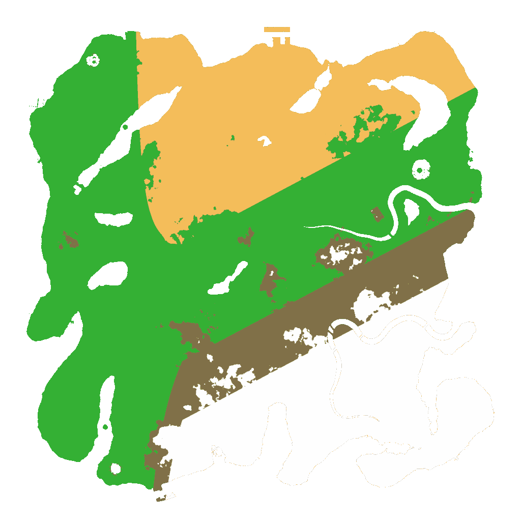 Biome Rust Map: Custom Map