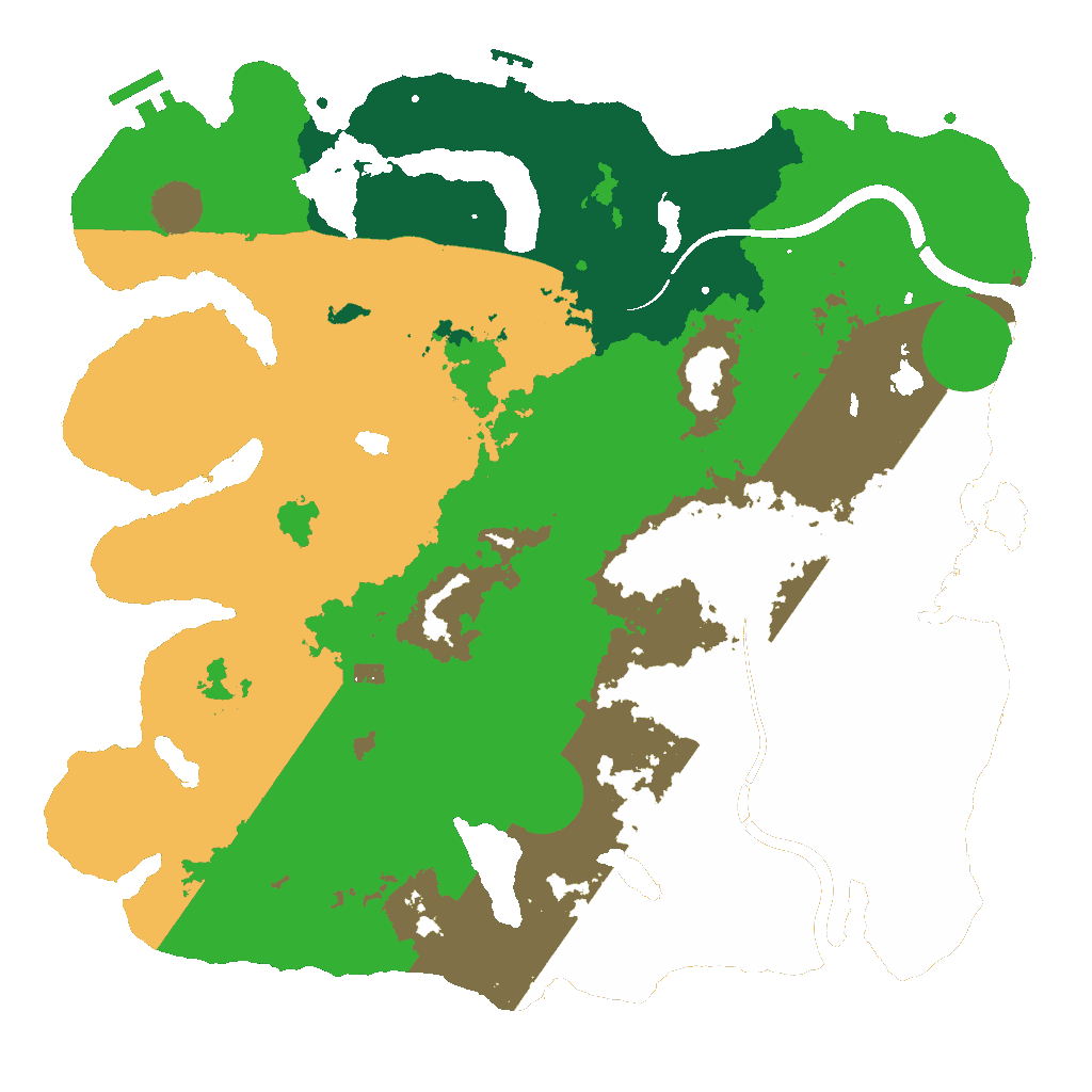 Biome Rust Map: Custom Map