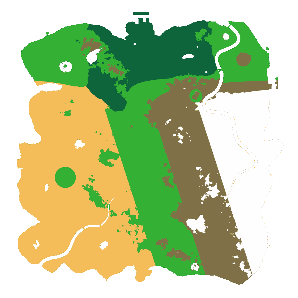 Biome Rust Map: Custom Map