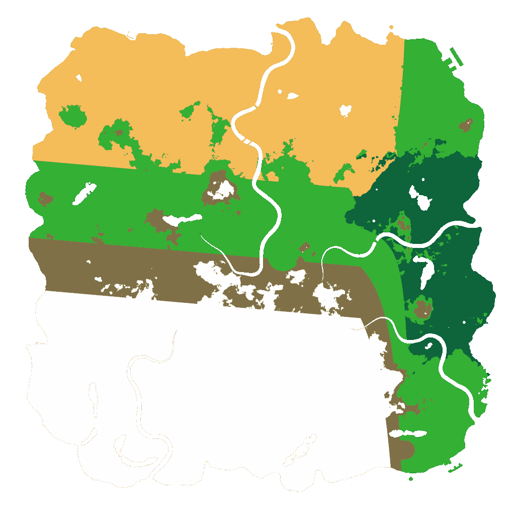 Biome Rust Map: Custom Map
